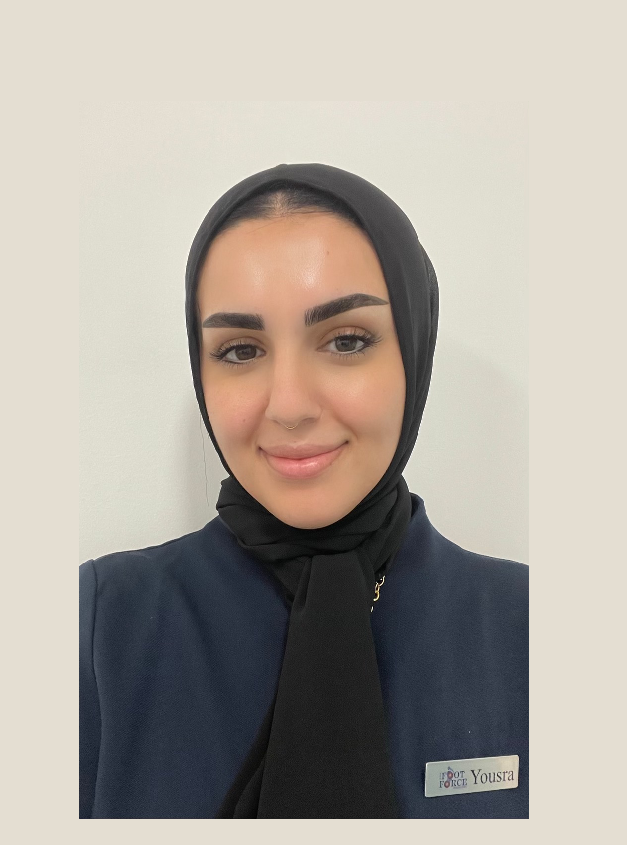admin and receptionist yousra al-kathmi