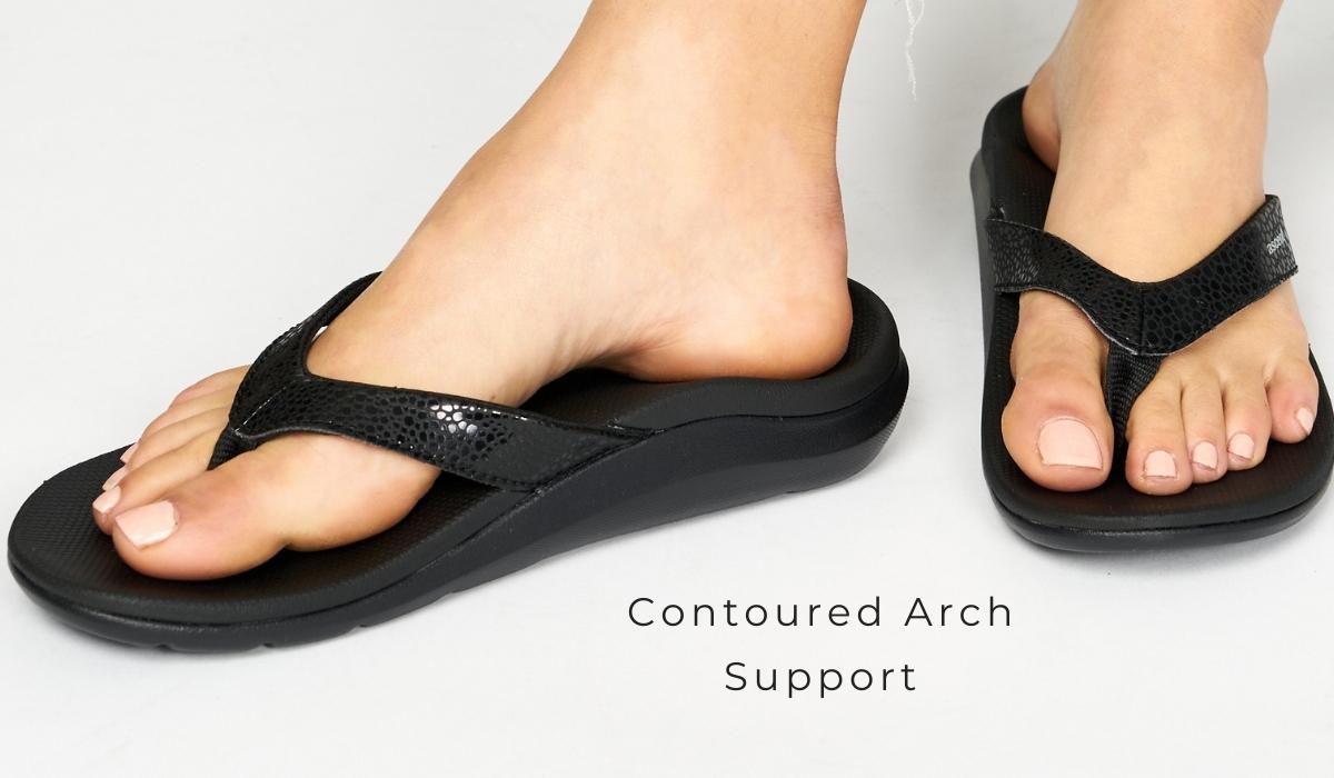 contoured arch support