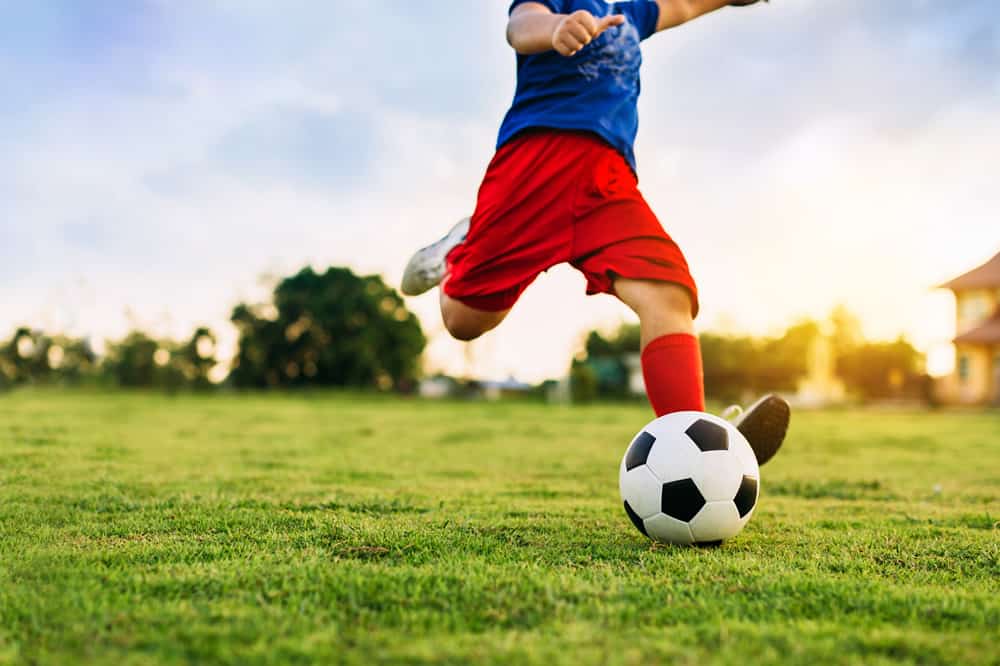 running and kicking a ball can cause ingrown toenails